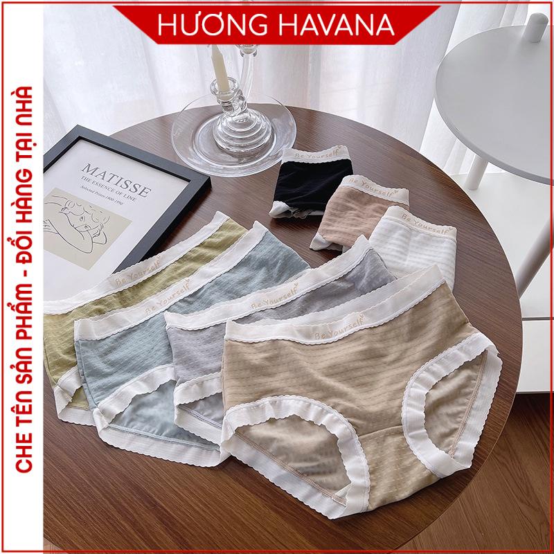 Quần lót nữ FABRIC tơ trơn siêu cấp - Quần chip nữ freesize FLQ169