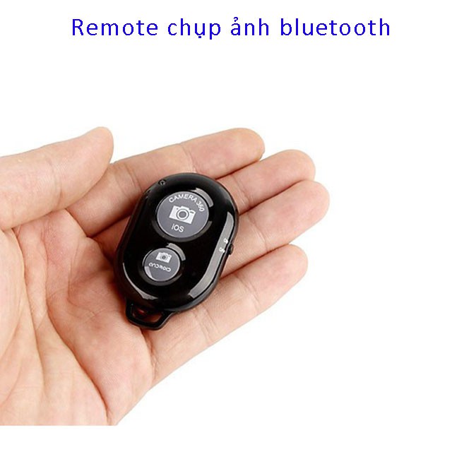 Remote nút bấm điều khiển bluetooth chụp hình từ xa chụp ảnh tự sướng cho điện thoại thông minh