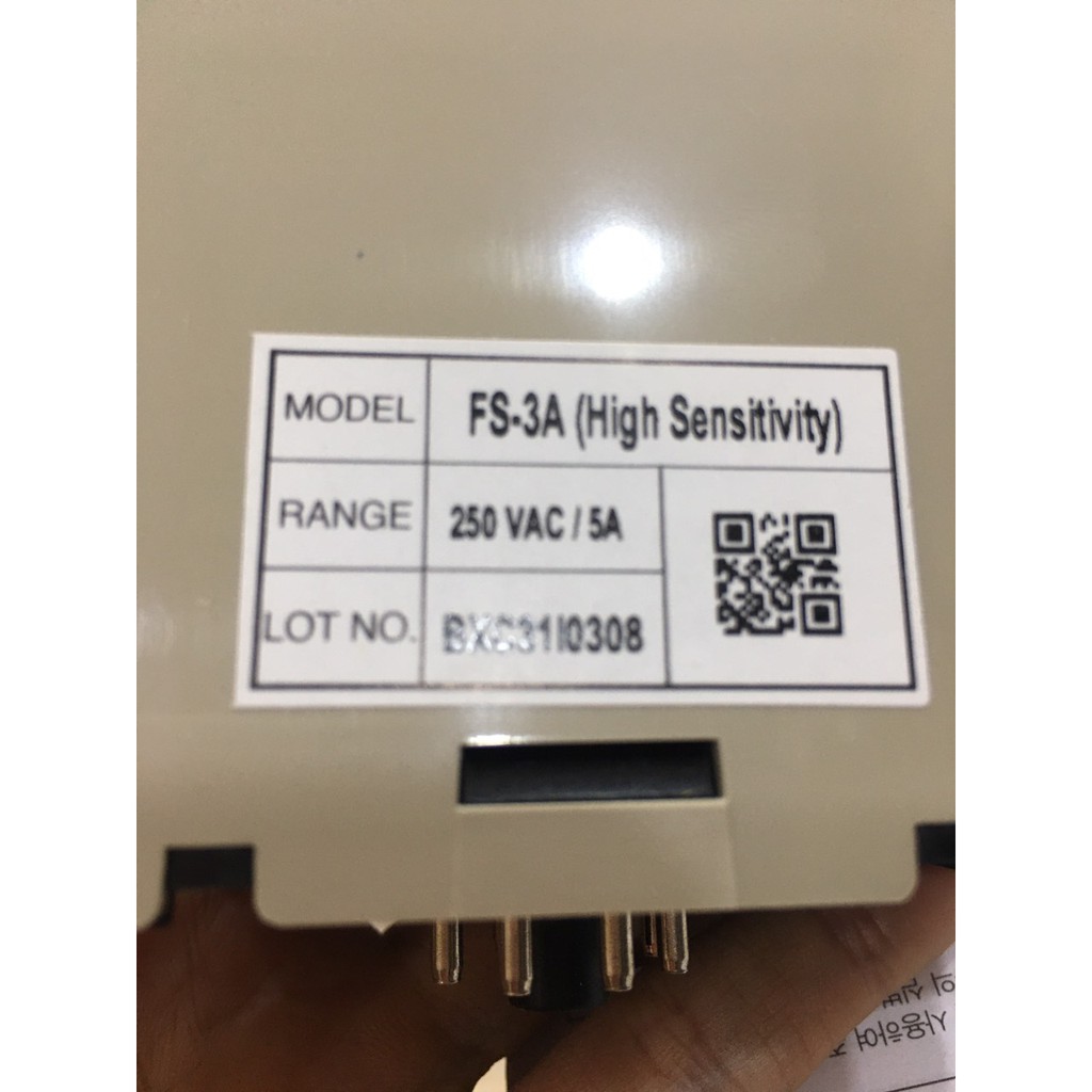 Rờ le báo mực nước FS3A / Đế BIZ08 Hanyoung Nux