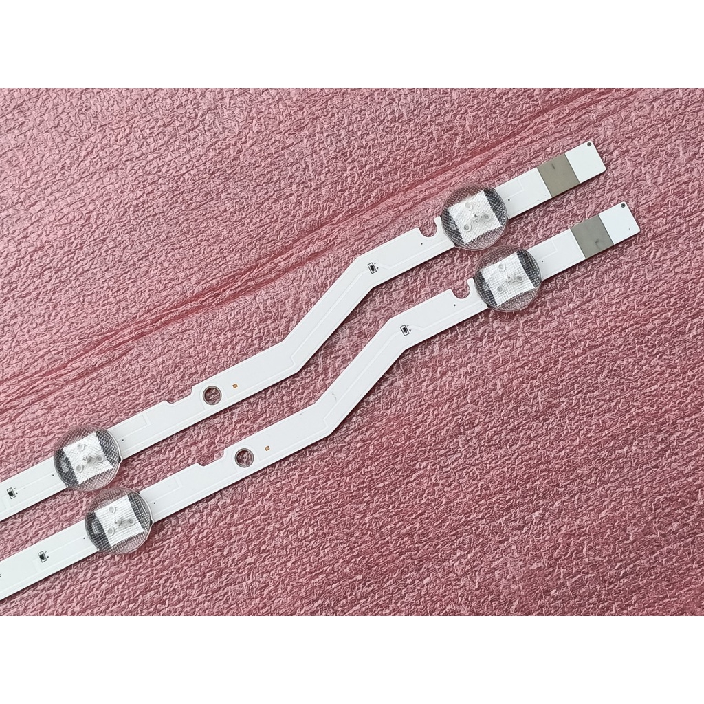 THANH LED TIVI SAMSUNG 32J4303 32J4003 32N4000 32N4100 32N4300 32N4003 32N4005 BỘ 2 THANH, MỖI THANH 5 BÓNG 3V, DÀI 58cm