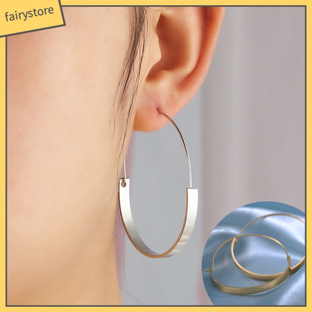 Hoa Tai Dạng Vòng Thời Trang Dành Cho Nữ