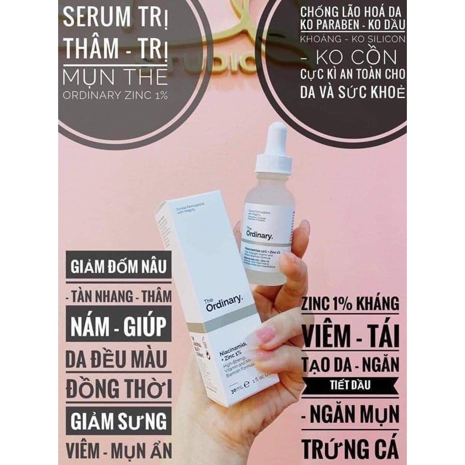 Serum The Ordinary - Niacinamide 10% + Zinc PCA 1%