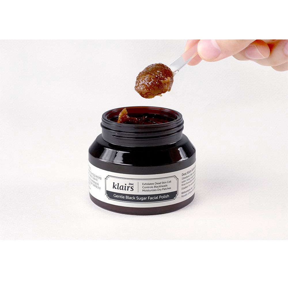 Tẩy tế bào chết Klairs Gentle Black Sugar Facial Polish 110g