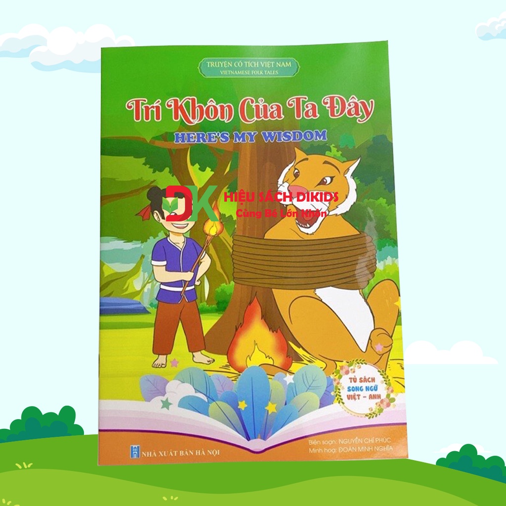 Sách - Truyện cổ tích Việt Nam chọn lọc song ngữ Việt Anh 8 quyển