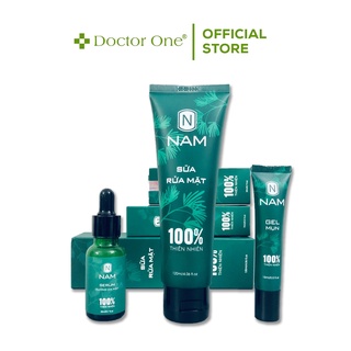 Combo sạch mụn nam thiên nhiên việt - sạch mụn thâm dưỡng da sáng mịn