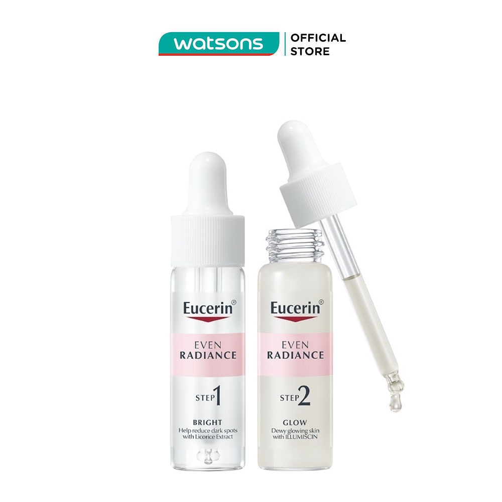 Tinh Chất Eucerin Dưỡng Sáng Da Even Radiance Duo Ampoules 2 x 15ml