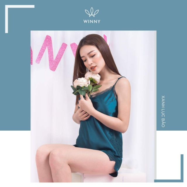 Bộ ngủ lụa Winny 69188 Giá 378.000đ