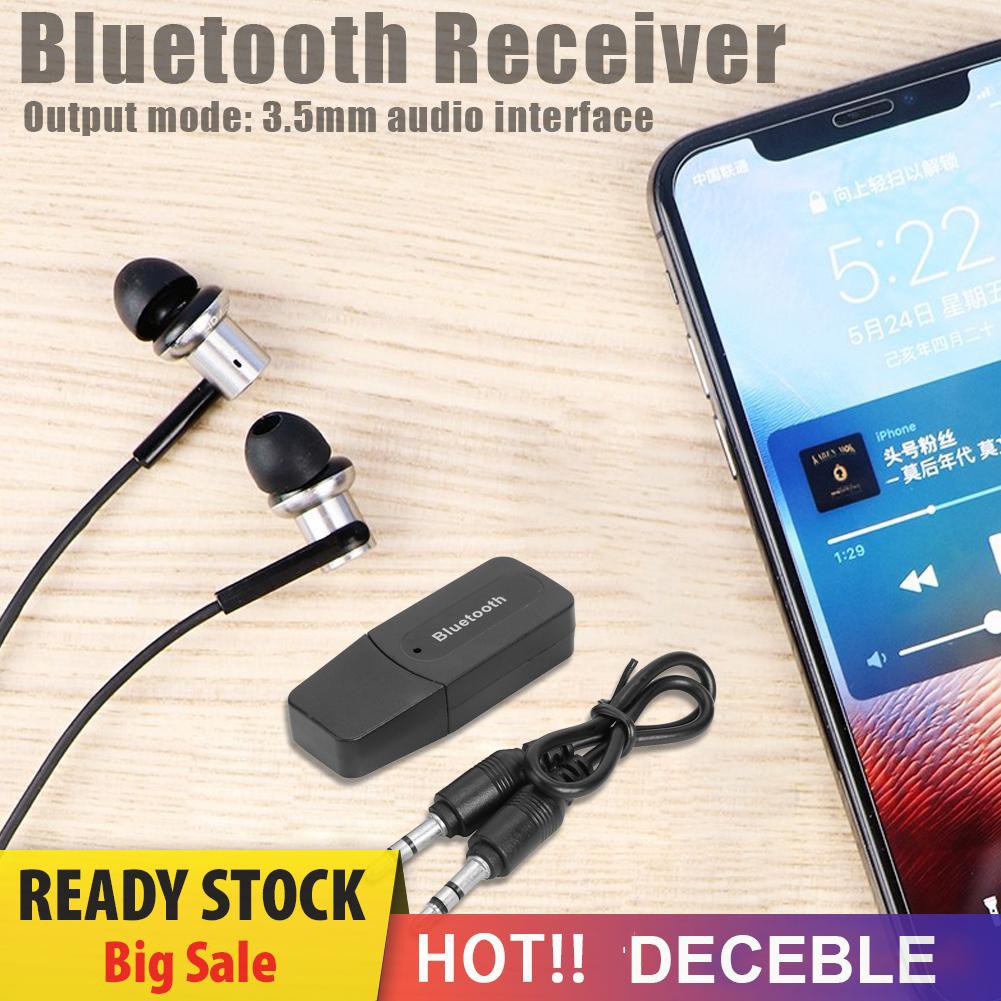 Thiết Bị Nhận Tín Hiệu Âm Thanh Bluetooth A2Dp Jack 3.5mm