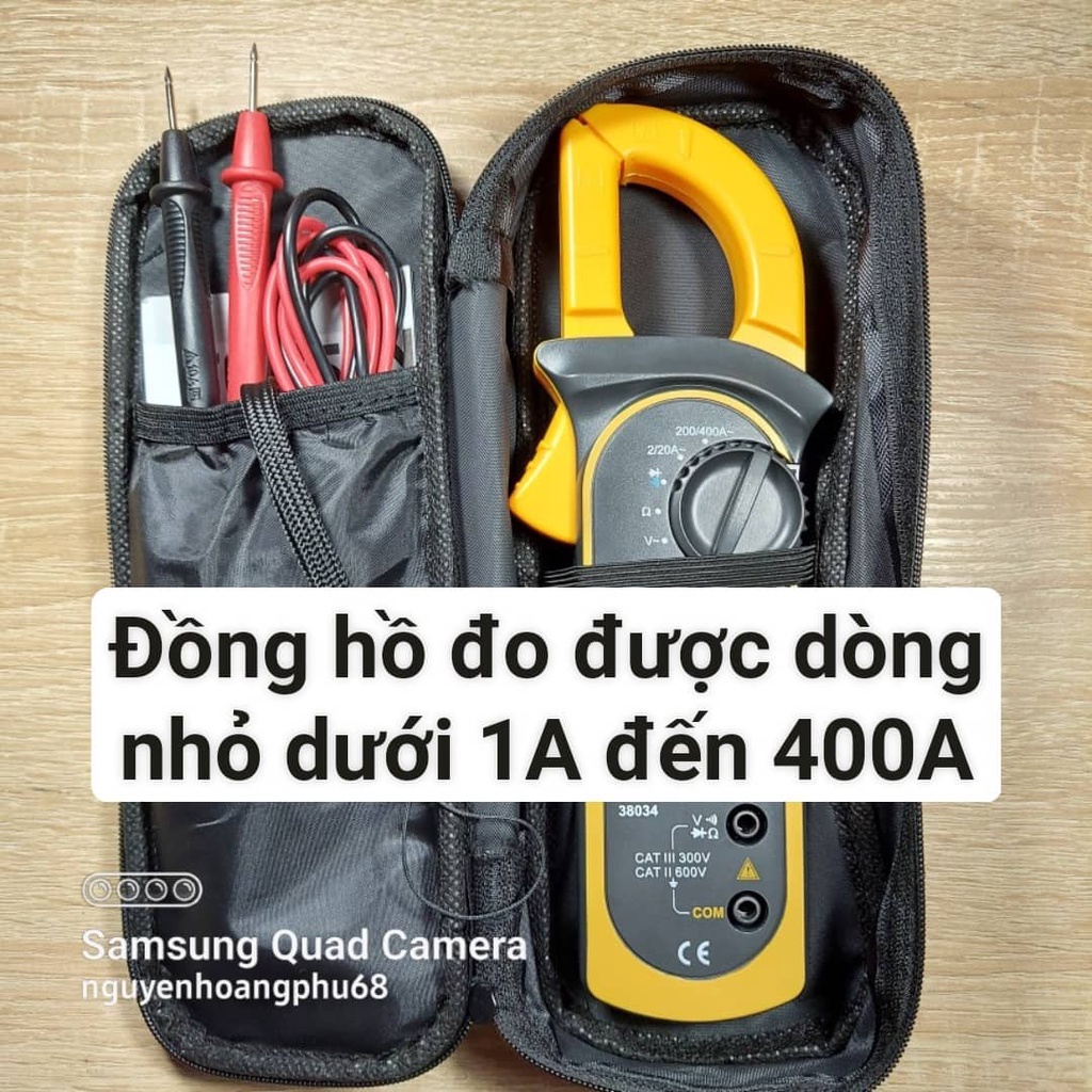 Đồng hồ đo điện đo dòng điện VOM Ampe kẹp Tolsen