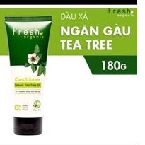 Dầu xả fresh organic tra xanh 180ml