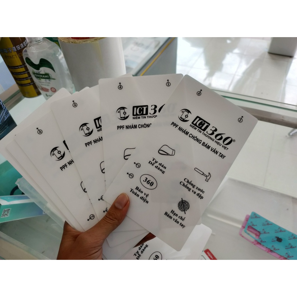 NL Miếng dán PPF 4 lớp có định hình dành cho máy cắt dao, máy laser