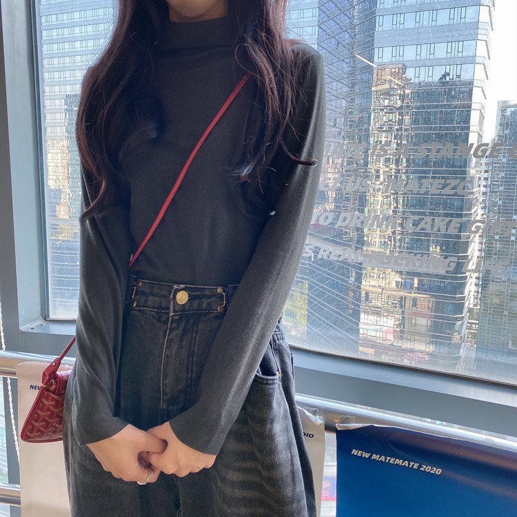 Áo Nữ, Áo Giữ Nhiệt Cổ 3 Phân Chất Len Tăm (Hàng Túi Zíp) | BigBuy360 - bigbuy360.vn