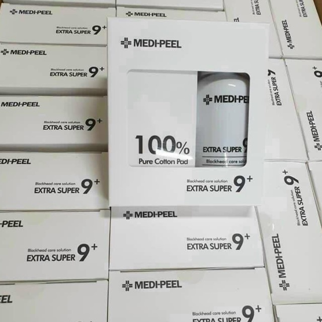 [Chính Hãng]Dung dịch ủ mụn MEDIPEEL Extra Super 9+ xử lý mụn cám, mụn đầu đen se lỗ chân lông