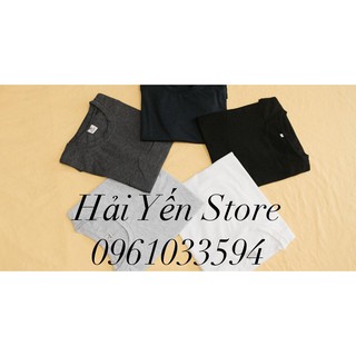 Combo 3 Áo Thun Trơn Cotton 2 chiều tùy chọn màu