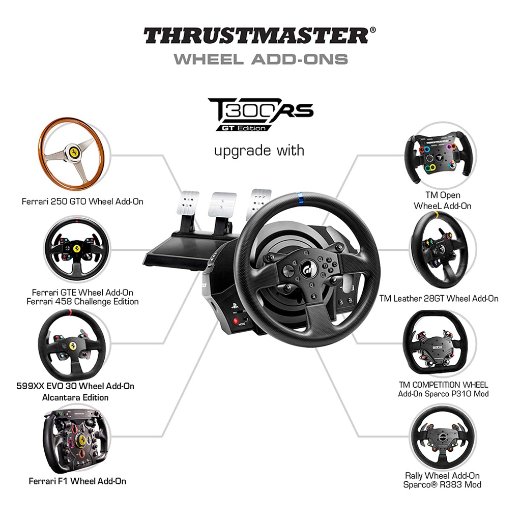 Bộ Vô Lăng Thrustmaster T300 RS GT Edition - Racing Wheel  HÀNG CHÍNH HÃNG