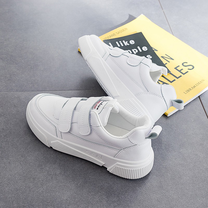 Giày thể thao nữ đế bằng giá rẻ giày sneaker nữ trắng cao cấp hot trend AZUKA - C5 | BigBuy360 - bigbuy360.vn