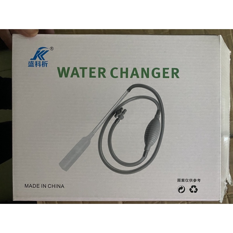 Bơm tay thay nước bể cá cỡ lớn có khóa dài 2.6m- Bơm thay nước hút phân bể cá