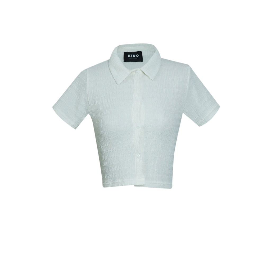 Áo kiểu polo tay ngắn croptop LOLITA TOP | BigBuy360 - bigbuy360.vn