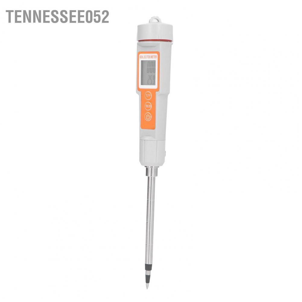 Tennessee052 Máy dò đất 2 trong 1 EC / TDS Độ chính xác cao kiểm tra dễ đọc với màn hình nền màu xanh lam cho trang trại Plants Garden