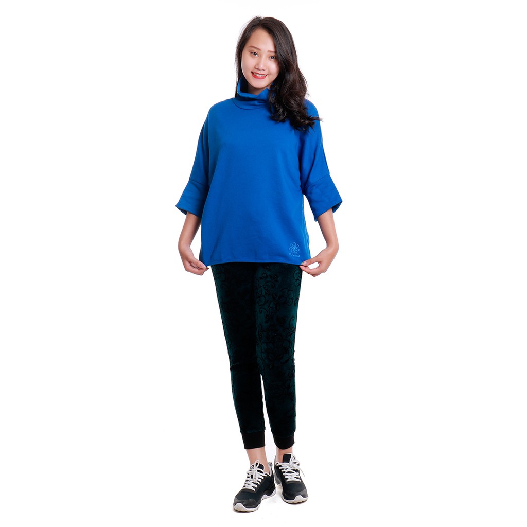 Áo thu đông nữ Narsis L5052 màu xanh