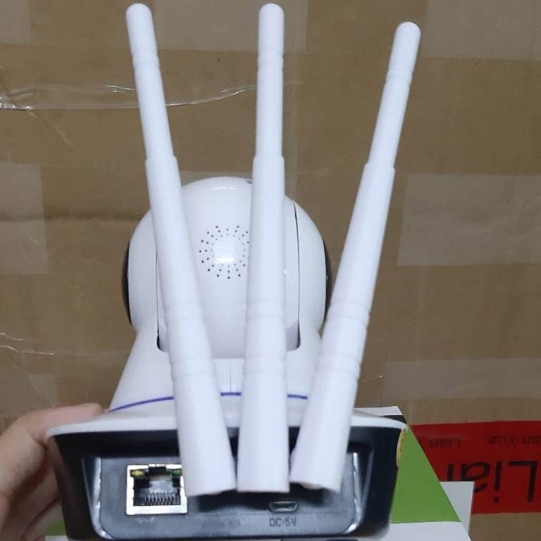 Camera wifi IP app YOOSEE 3 râu bắt sóng mạnh hình ảnh HD 1080P trong nhà quay đêm có màu | BigBuy360 - bigbuy360.vn