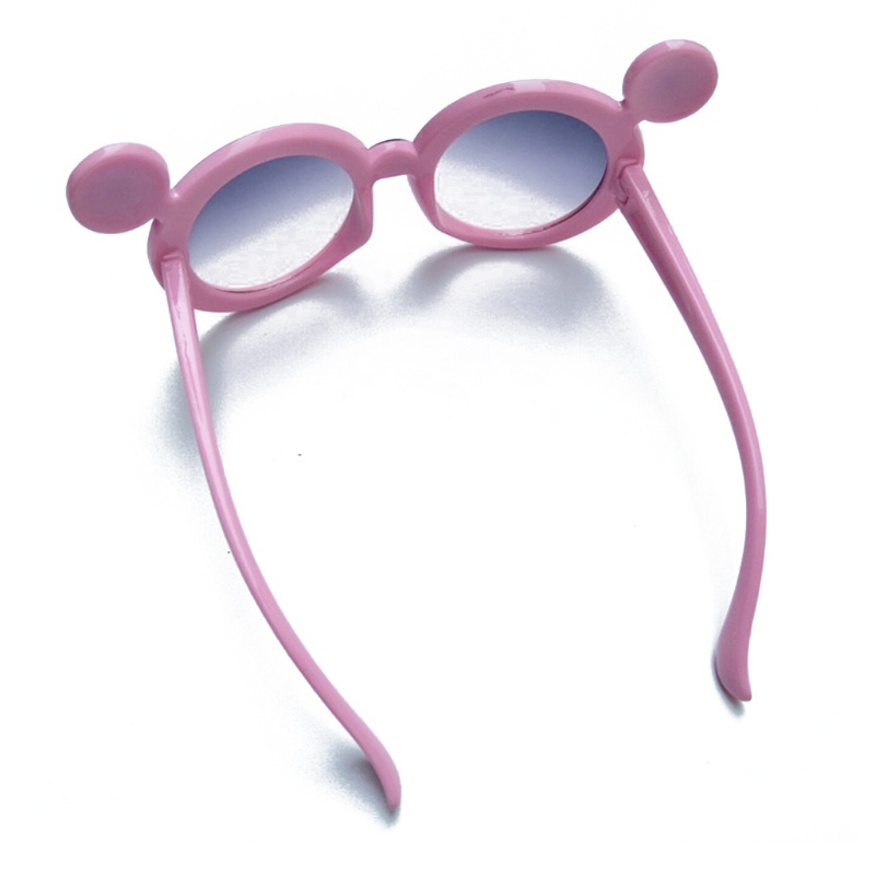 Set 2 Món Mắt Kính Thắt Nút Chống Tia UV In Họa Tiết Hoạt Hình + Băng Đô Làm Phụ Kiện Chụp Ảnh Cho Bé