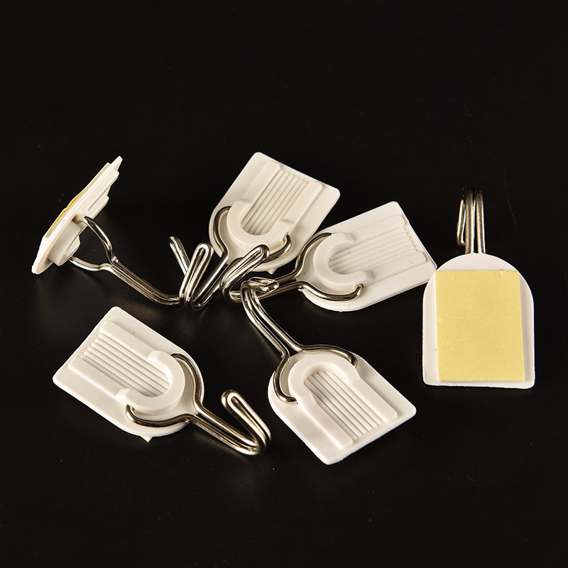 Bộ 6 Móc Treo Đồ Dán Tường Tiện Lợi