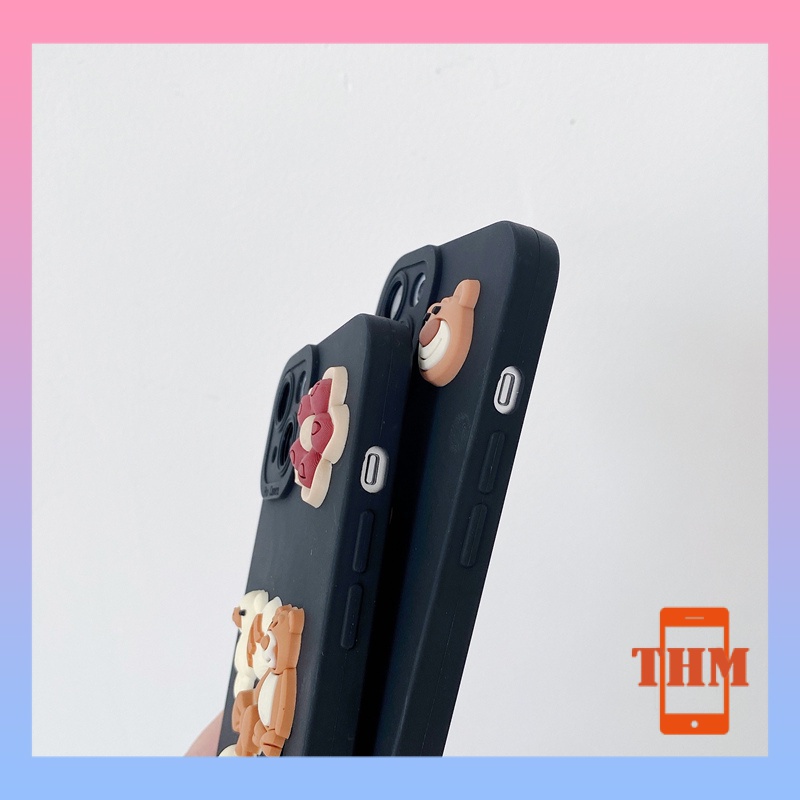 Ốp Điện Thoại In Hình Gấu Nâu Cho iphone 6/6plus/6s/6splus/7/7plus/8/8plus/x/xr/xs/11/12/13/pro/max/plus/promax-062