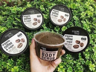 Tẩy da chết cafe Oganic 250g