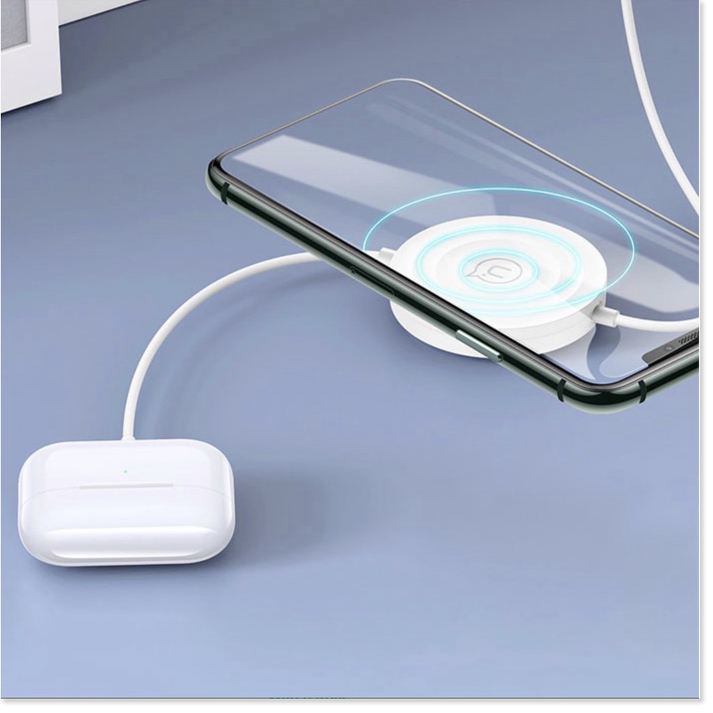 🇳 🇪 🇼®️ Đế sạc không dây 3in1 cho Iphone/Apple Watch/ Airpods tích hợp cáp sạc Lightning USAMS