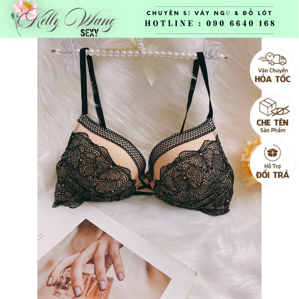 [CÚP C ] [SIZE 34-38][MÚTMỎNG CÓ GỌNG]  Áo lót TRÁI NGỰC LỚN  - Áo ngực nữ quyến rũ - Kellywang
