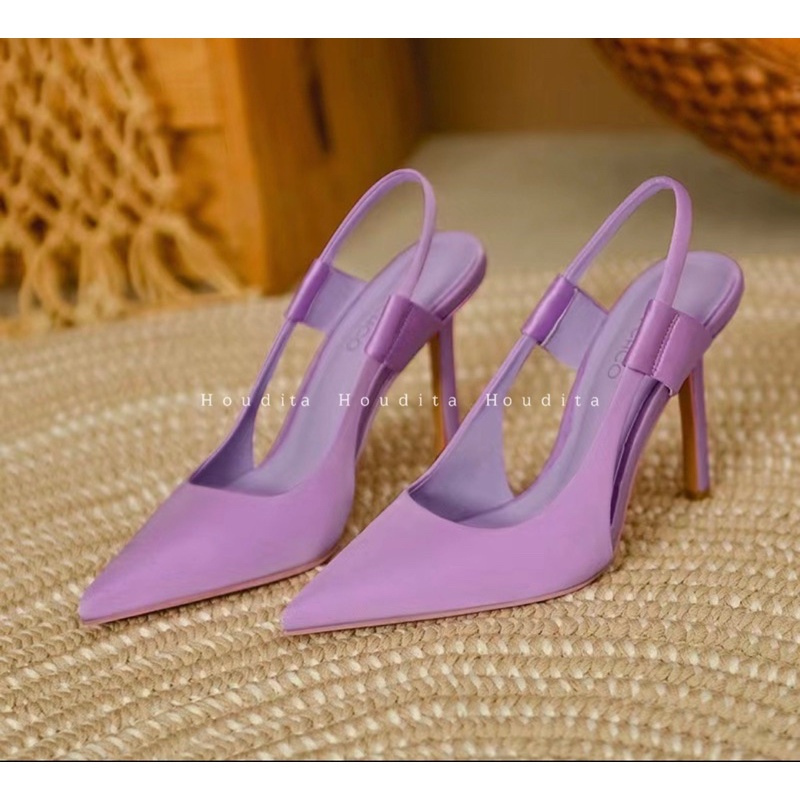 Giày cao gót mũi nhọn 9 phân da mềm sang chảnh - HOUDITA - SGMN011