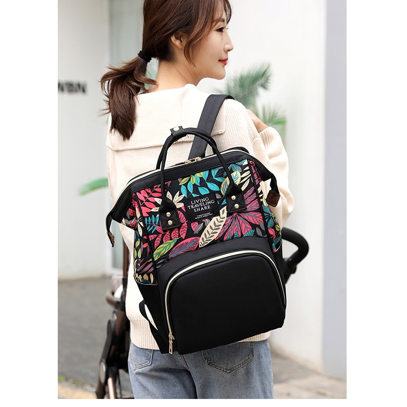 Balo Đa Năng Sức Chứa Lớn Tiện Lợi Cho Mẹ Bỉm Sữa