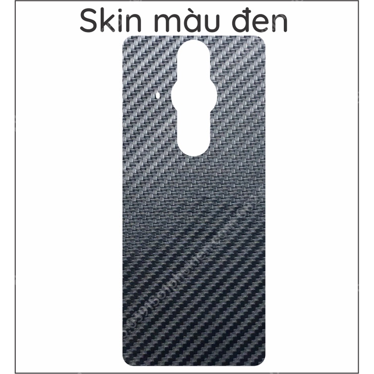 Miếng dán mặt lưng skin carbon Sony Xpreria pro 1