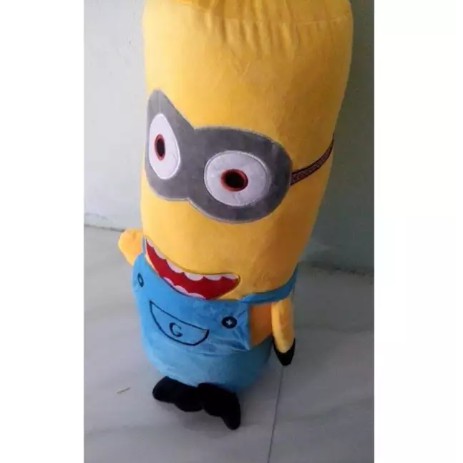 Gối ôm MINION 70 cm tinh nghịch đáng yêu vải nhung mềm mịn êm ái