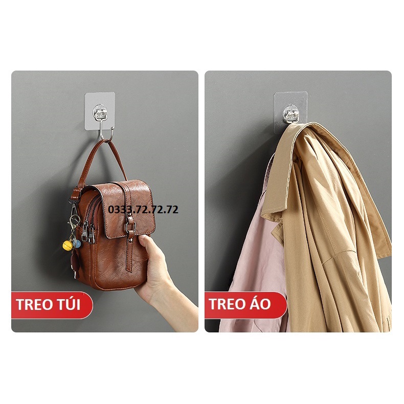 Móc treo đa năng dán tường - Loại móc dài