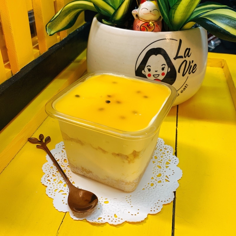 Mousse chanh dây [DAS/KETO/LOWCARB/EAT CLEAN]