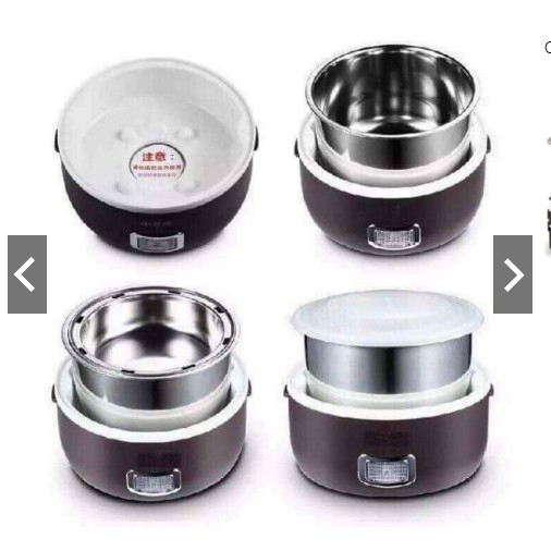 Cặp lồng ủ cơm 3 tầng cắm điện tiện ích