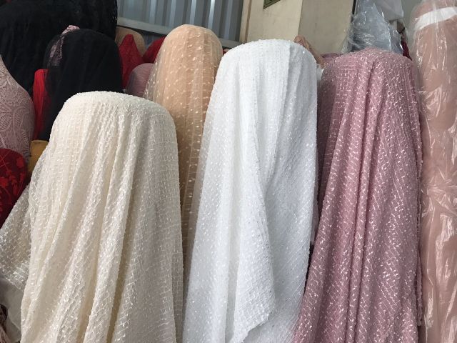 Vải tơ hạt gạo