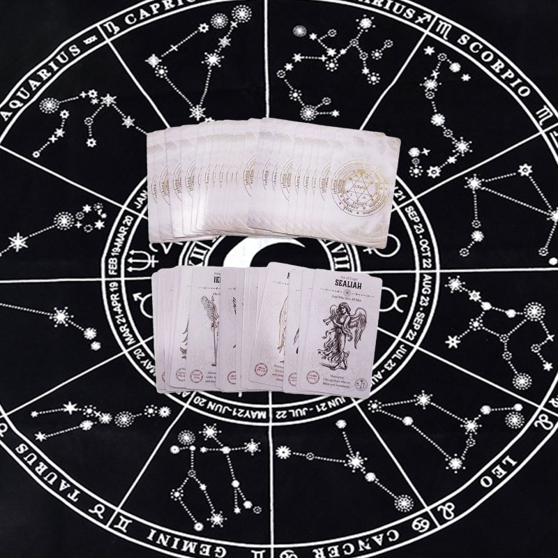 Bộ Thẻ Bài Tarot In Chữ Tiếng Anh Oracles