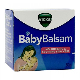 Dầu bôi ấm ngực Baby Balsam Vicks 50g