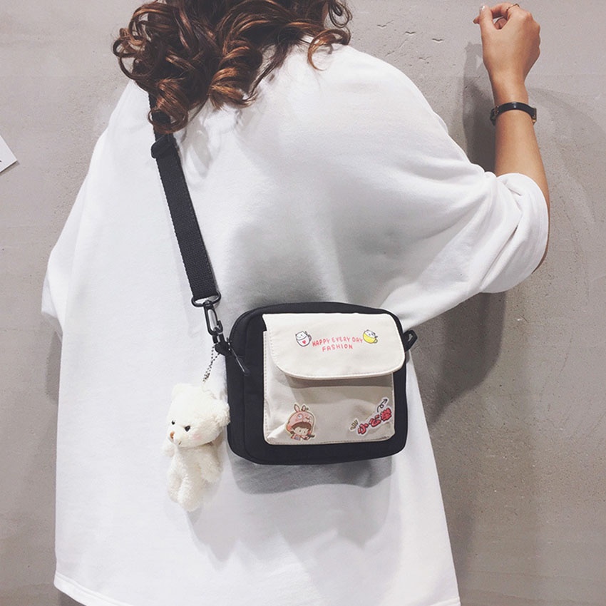 Túi đeo chéo nữ T1029 - túi xách nữ đeo chéo thời trang rất dễ thương - NASI Store