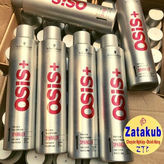 [Chính Hãng]🌷🌷Keo Xịt Tóc Giữ Nếp Nhẹ Nhàng Và Làm Bóng Tóc Osis Sparkler Schwarzkopf 300ml