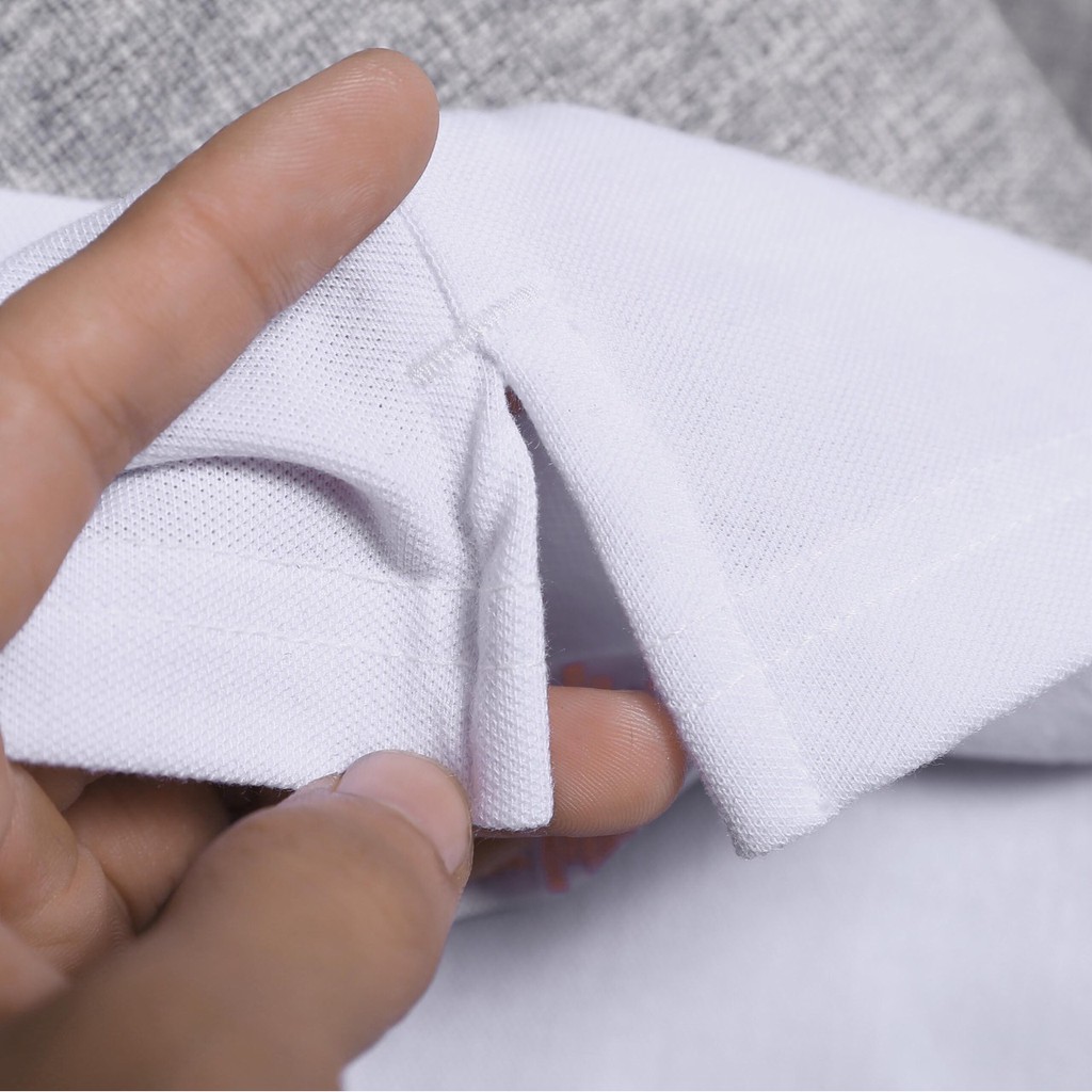 Áo phông nam cổ bẻ ngắn tay cao cấp chất cotton 100% co giãn mềm min không nhăn thấm hút mồ hôi (ACB)