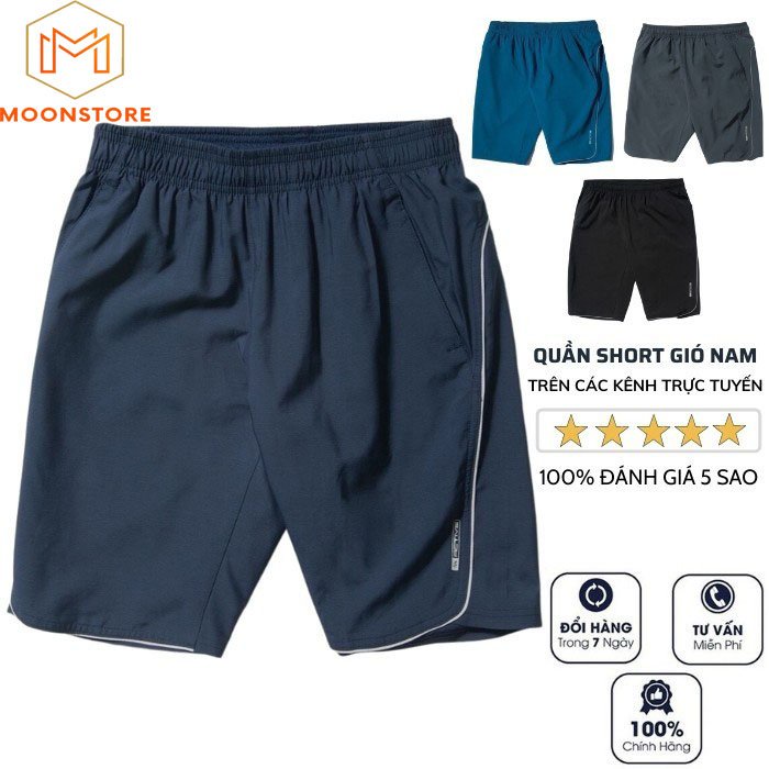 Quần Short nam , quần đùi vải thun thể thao co dãn mát mẻ MST37021