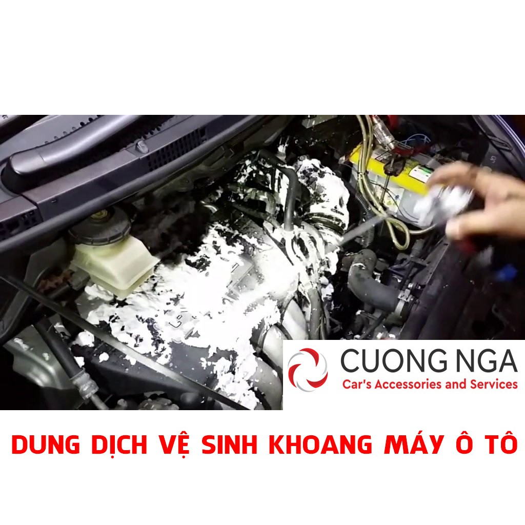 💘FREESHIP💘 Dung dịch vệ sinh buồng đốt ô tô - chai xịt rửa khoang máy ô tô 3M Foaming Engine Degreaser 467g - Hàng Nhập