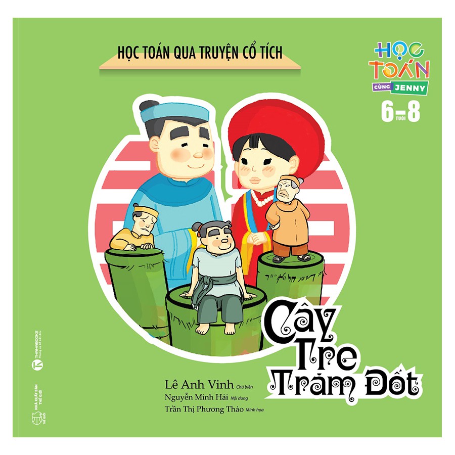 Sách - Học Toán Qua Truyện Cổ Tích (6-8 tuổi) - Combo 3 quyển