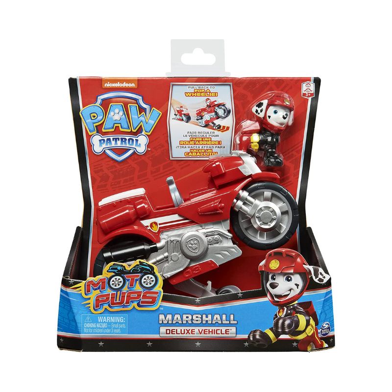 Đồ Chơi PAW PATROL Mô Hình Xe Cứu Hộ Mô Tô Marshall 6061224