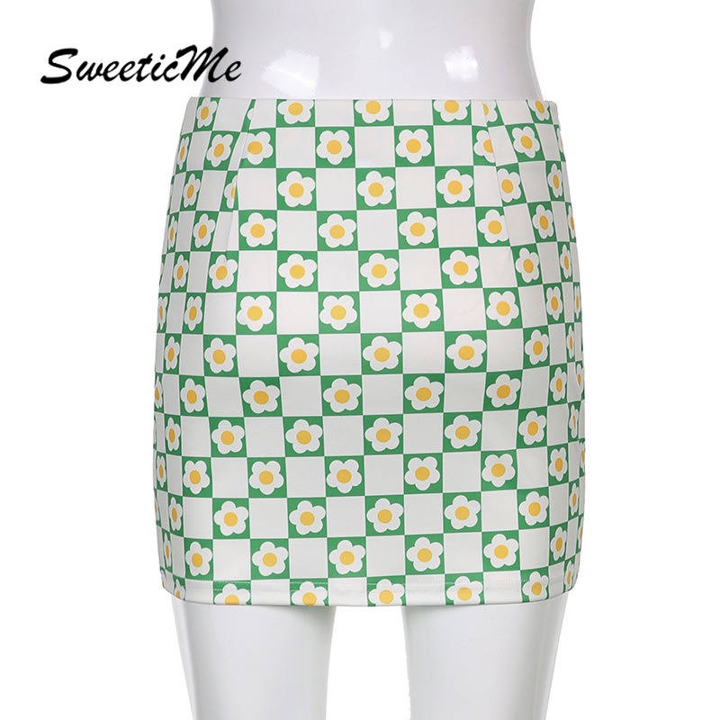 Chân Váy Mỏng Sweeticme In Hoa 2021 | BigBuy360 - bigbuy360.vn