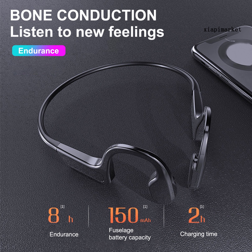 Tai Nghe Nhét Tai Bluetooth 5.1 Không Thấm Nước 1 Xương Có Thể Điều Chỉnh